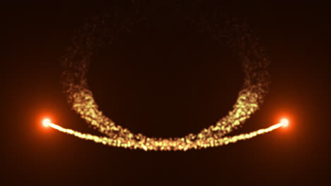 sparkling-glitter-dust-trail-particle-magic-tail-loop-Animation-video-With-black-background